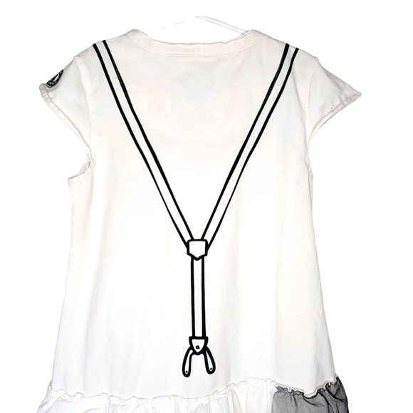 NWOT Mini Shatsu  Hip ,Urban Cool Girls Tuxedo Dress size 8 - Picture 2 of 9